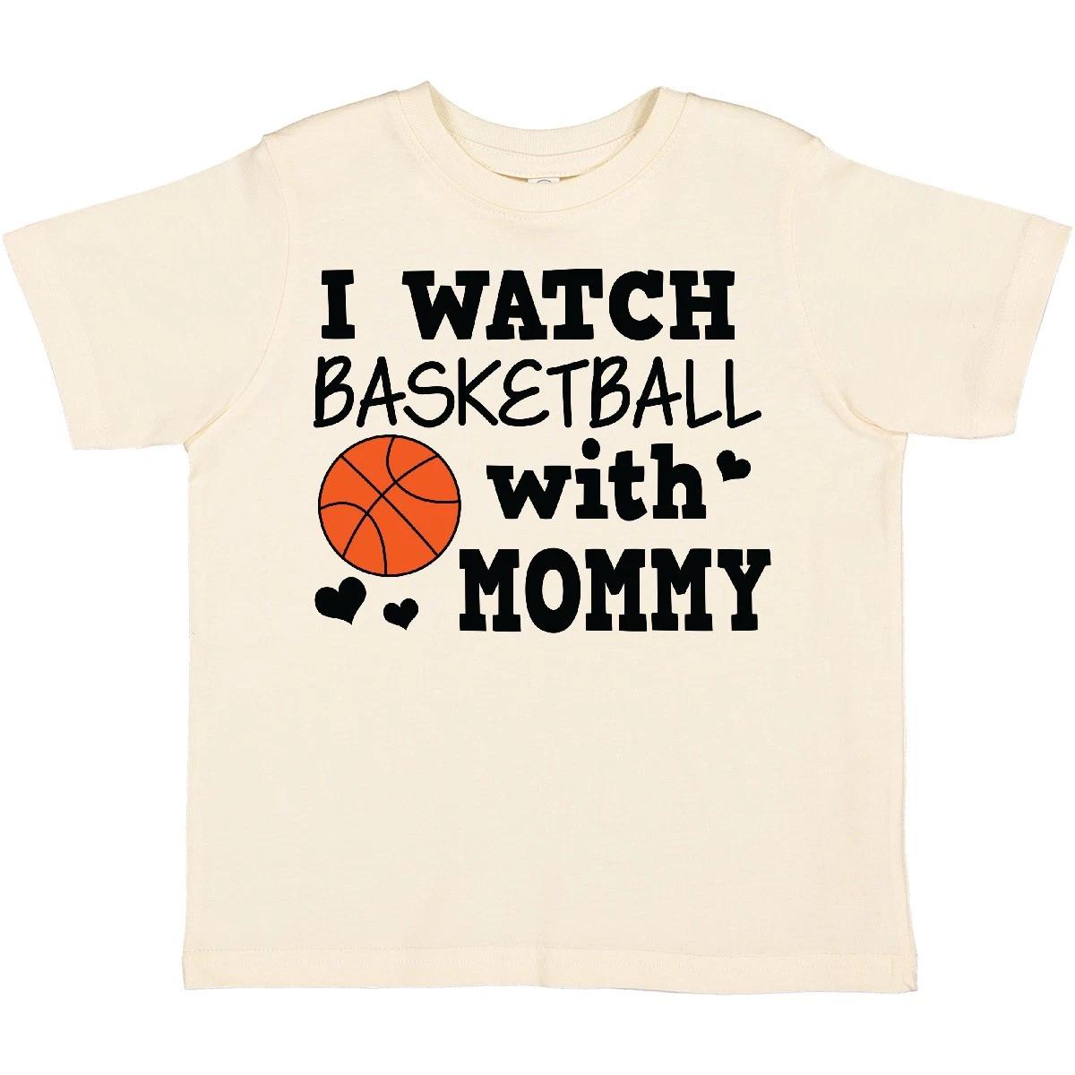 Inktastic I Watch Basketball With Mommy Toddler kids boys T-Shirt Sports My Dad Cute Love 100
Inktastic I Watch Basketball With Mommy Toddler kids boys T-Shirt Sports My Dad Cute Love 100
