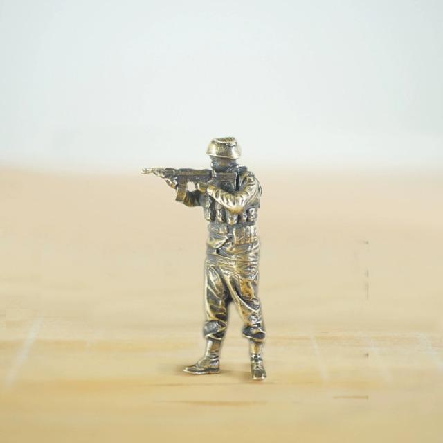 Brass White Copper Soldier Miniature Toy Military Model Home Office Decor Gift for Boys
Brass White Copper Soldier Miniature Toy Military Model Home Office Decor Gift for Boys