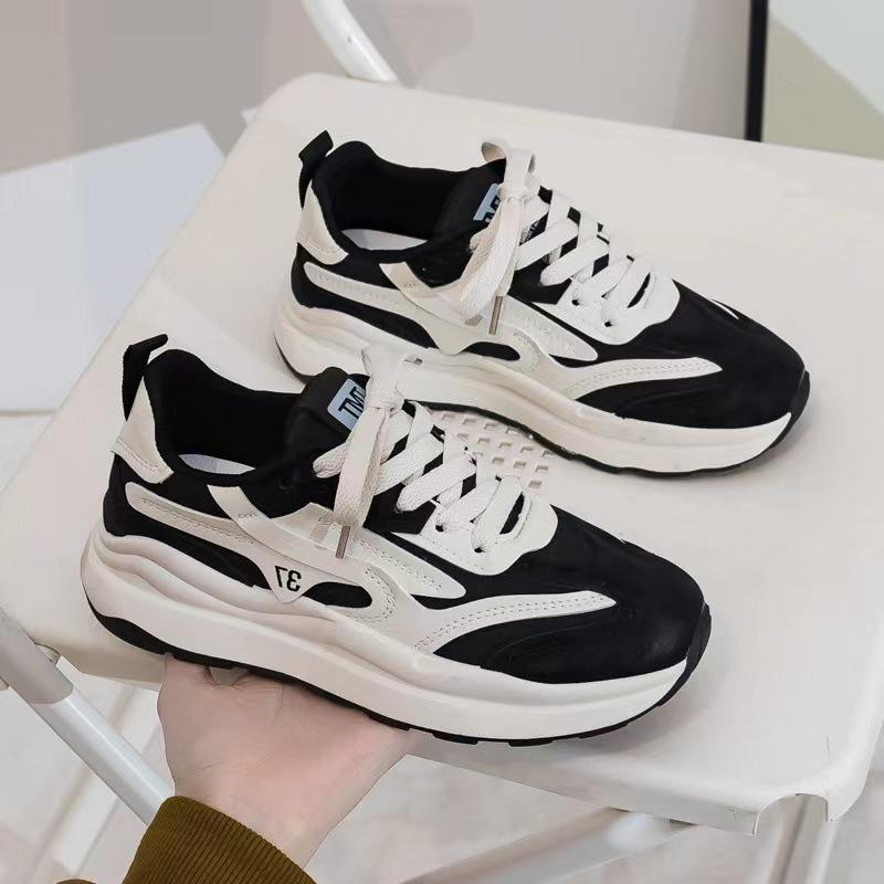 Women s shoes mesh Forrest Gump dad shoes live broadcast of the same women s shoes spring and autumn fashion thick-soled casual sports white shoes 36
Women s shoes mesh Forrest Gump dad shoes live broadcast of the same women s shoes spring and autumn fashion thick-soled casual sports white shoes 36