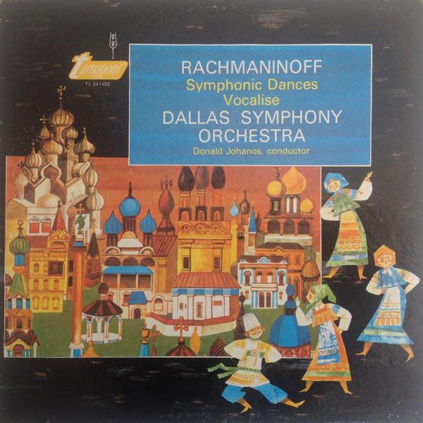 LP Record SERGEI VASILYEVICH RACHMANINOFF / D - Symphonic Dances / Vocalise TV34145S Turnabout 1967 US Classical Used
LP Record SERGEI VASILYEVICH RACHMANINOFF / D - Symphonic Dances / Vocalise TV34145S Turnabout 1967 US Classical Used