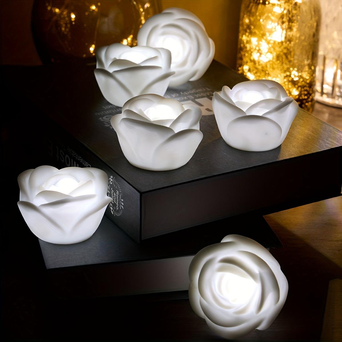6pcs LED Electronic Luminous Rose Flower, Countertop Decoration, Home Decoration, Proposal Candle Rose, Wedding Rose, Valentine s Day Scene Decoration 6 Pcs 
6pcs LED Electronic Luminous Rose Flower, Countertop Decoration, Home Decoration, Proposal Candle Rose, Wedding Rose, Valentine s Day Scene Decoration 6 Pcs