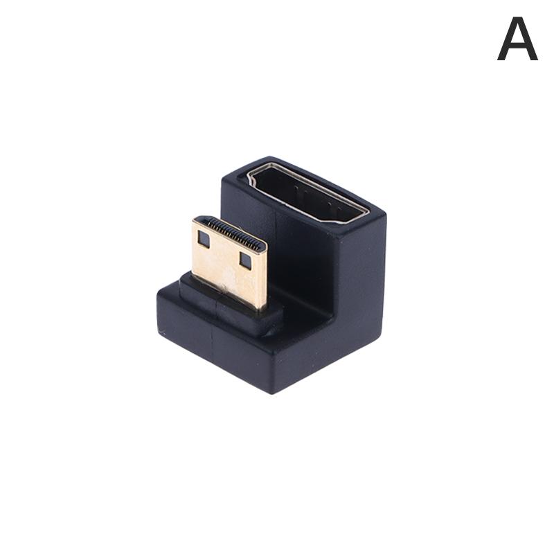 HDMI-Compatible Adapter 360 Degree Angled U-shaped L Converter Mini HD Male to HDMI Adapter A
HDMI-Compatible Adapter 360 Degree Angled U-shaped L Converter Mini HD Male to HDMI Adapter A