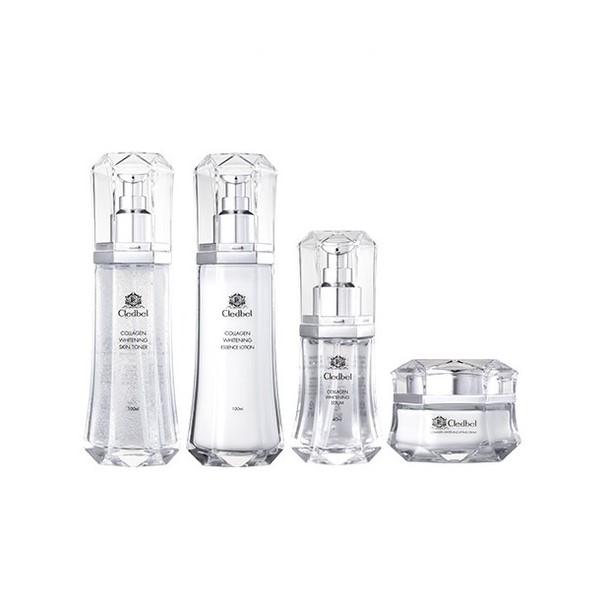 Cléde Belle Коллагеновый отбеливающий тонер 100 мл + Эссенция-лосьон 100 мл + Сыворотка 40 мл + Крем 55 мл Набор
Cléde Belle Коллагеновый отбеливающий тонер 100 мл + Эссенция-лосьон 100 мл + Сыворотка 40 мл + Крем 55 мл Набор