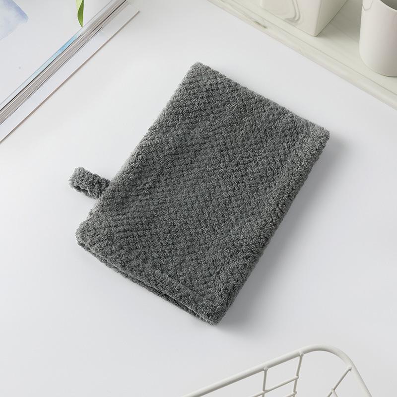 Coral Fleece Gloves Rag Kitchen Special Cleaning Kitchen Maintenance Bath Towel Car Gloves Non-linting Hangable Cloth Dish Cloth темно-сірий
Coral Fleece Gloves Rag Kitchen Special Cleaning Kitchen Maintenance Bath Towel Car Gloves Non-linting Hangable Cloth Dish Cloth темно-сірий