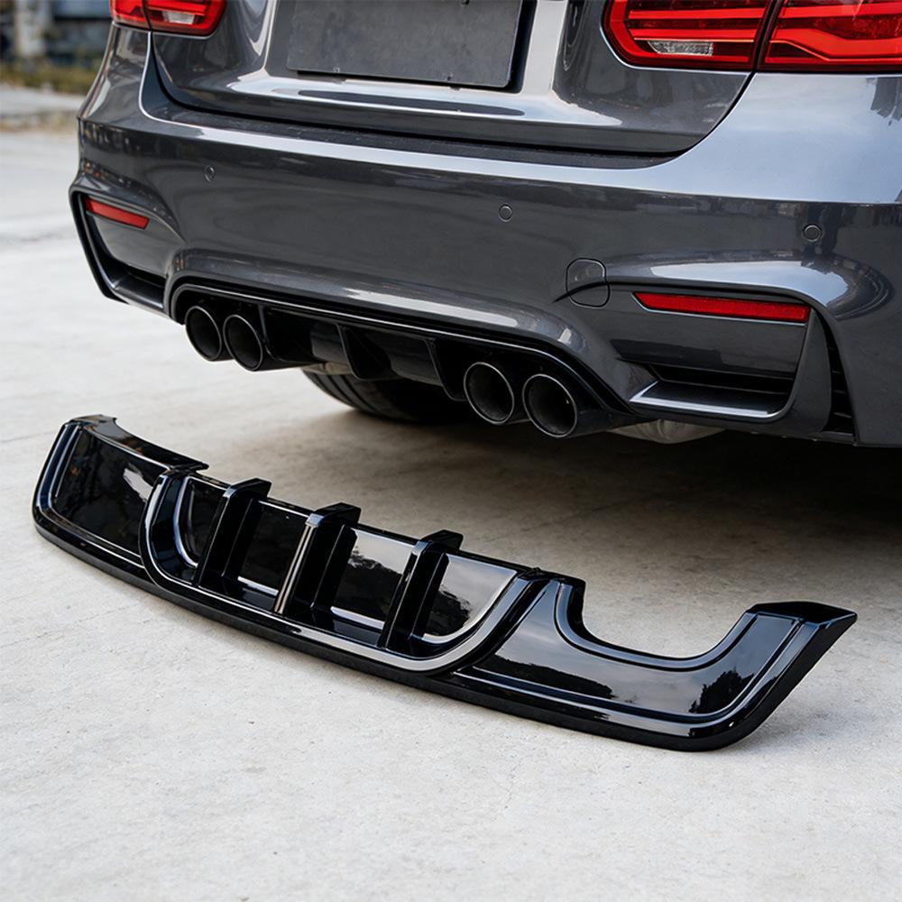 BMW 1 Series E82 Rear Bumper Diffuser, MP Style, Carbon Fiber Texture, Fits 2007-2011 Gloss Black Without Light
BMW 1 Series E82 Rear Bumper Diffuser, MP Style, Carbon Fiber Texture, Fits 2007-2011 Gloss Black Without Light