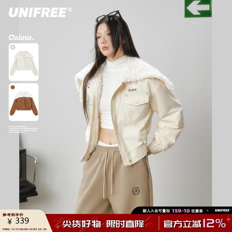 UNIFREE Retro Lamb Wool Short Puffer Jacket L
UNIFREE Retro Lamb Wool Short Puffer Jacket L