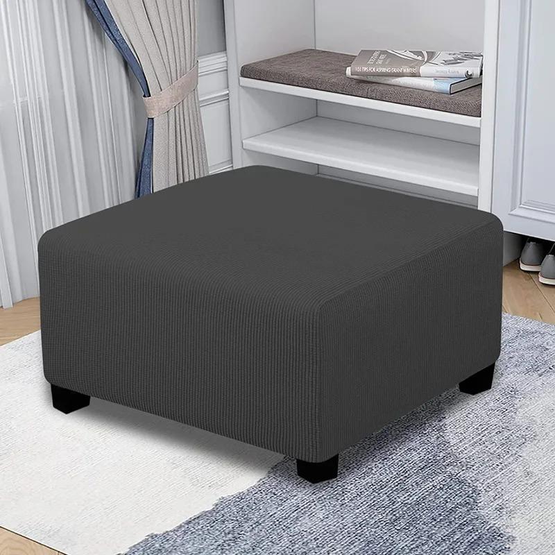 1pc Jacquard Square Cover Stretch Spandex Footstool Sofa Covers All-inclusive Footrest Chair Slipcover for Living Room Decor темно-серого
1pc Jacquard Square Cover Stretch Spandex Footstool Sofa Covers All-inclusive Footrest Chair Slipcover for Living Room Decor темно-серого