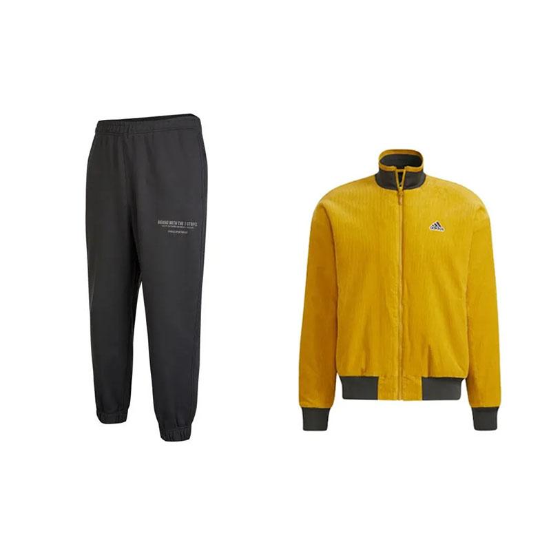 Adidas Warm Stand Collar Long Sleeve Jacket Solid Color Letter Print Cuffed Knitted Pants Casual Sports Set Men sets HD0361+HZ7054 S
Adidas Warm Stand Collar Long Sleeve Jacket Solid Color Letter Print Cuffed Knitted Pants Casual Sports Set Men sets HD0361+HZ7054 S