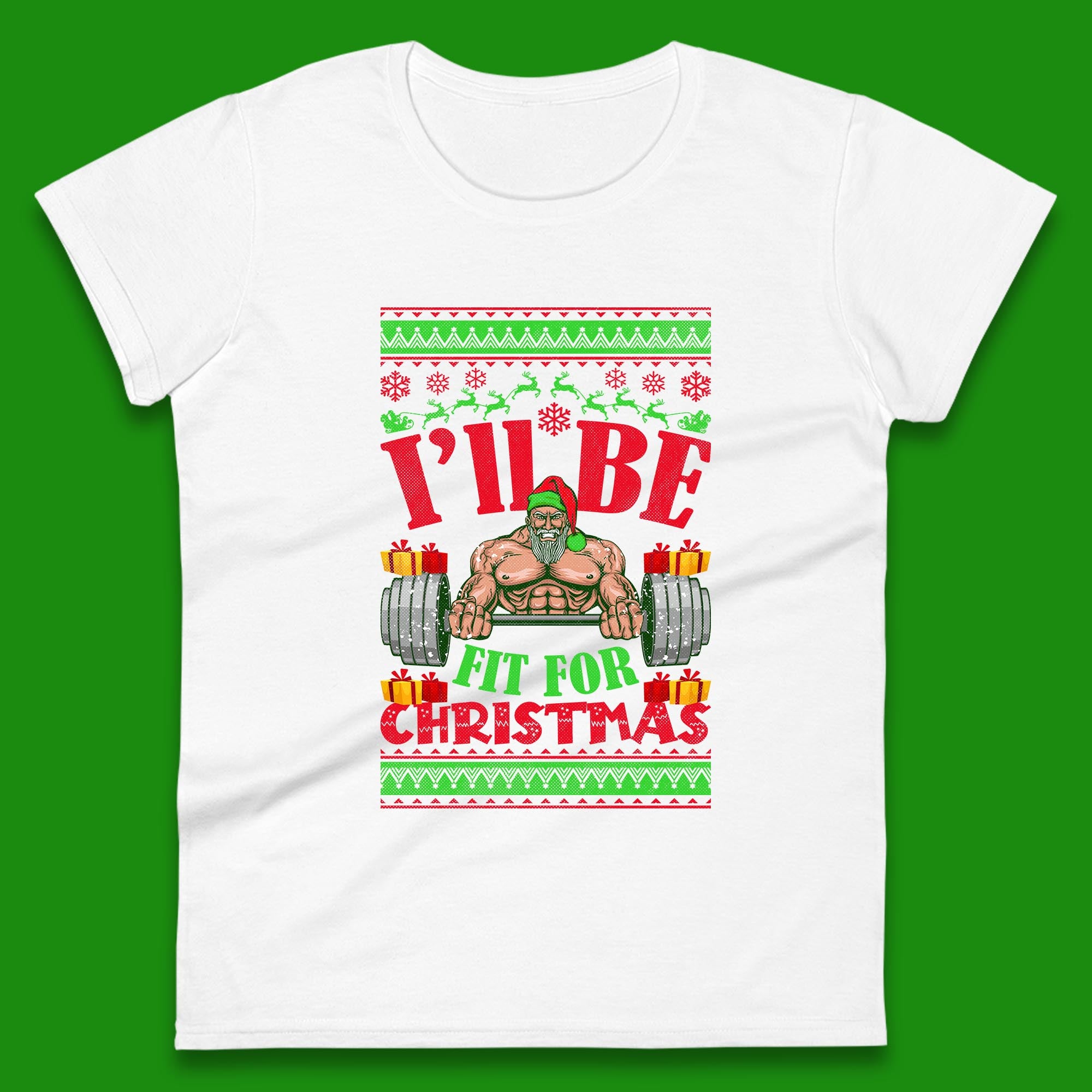 I ll Be Fit For Christmas Gym Womens T Shirt Mens Tops Tees Unisex 3XL
I ll Be Fit For Christmas Gym Womens T Shirt Mens Tops Tees Unisex 3XL