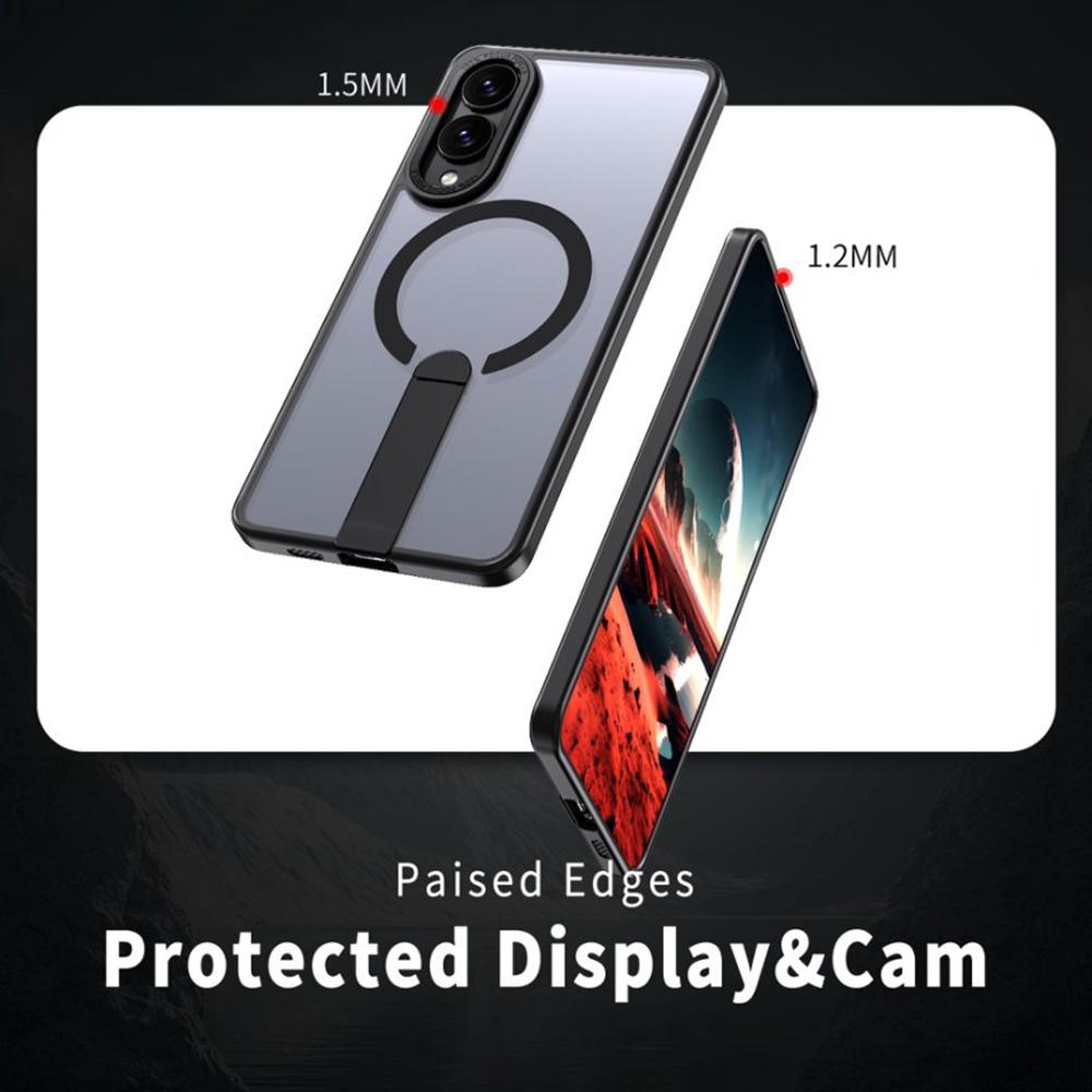 For Samsung Galaxy S25 Edge Case Compatible with MagSafe Kickstand TPU+Acrylic Phone Cover Blue
For Samsung Galaxy S25 Edge Case Compatible with MagSafe Kickstand TPU+Acrylic Phone Cover Blue