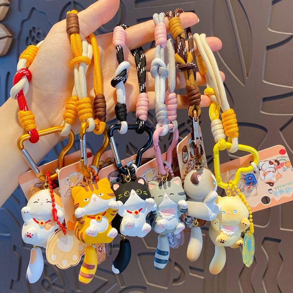 Lucky Puppy Cat Keychain Pattern Hairball Pupp Pendant Portable Siamese Cat Pendant Unisex Style 4
Lucky Puppy Cat Keychain Pattern Hairball Pupp Pendant Portable Siamese Cat Pendant Unisex Style 4