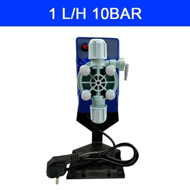 Electromagnetic Diaphragm Pump Dosing Metering Pump Automatic Dosing Acid Alkali Resistant Pumps Water Treatment Flow Pump 1LH 10BAR
Electromagnetic Diaphragm Pump Dosing Metering Pump Automatic Dosing Acid Alkali Resistant Pumps Water Treatment Flow Pump 1LH 10BAR