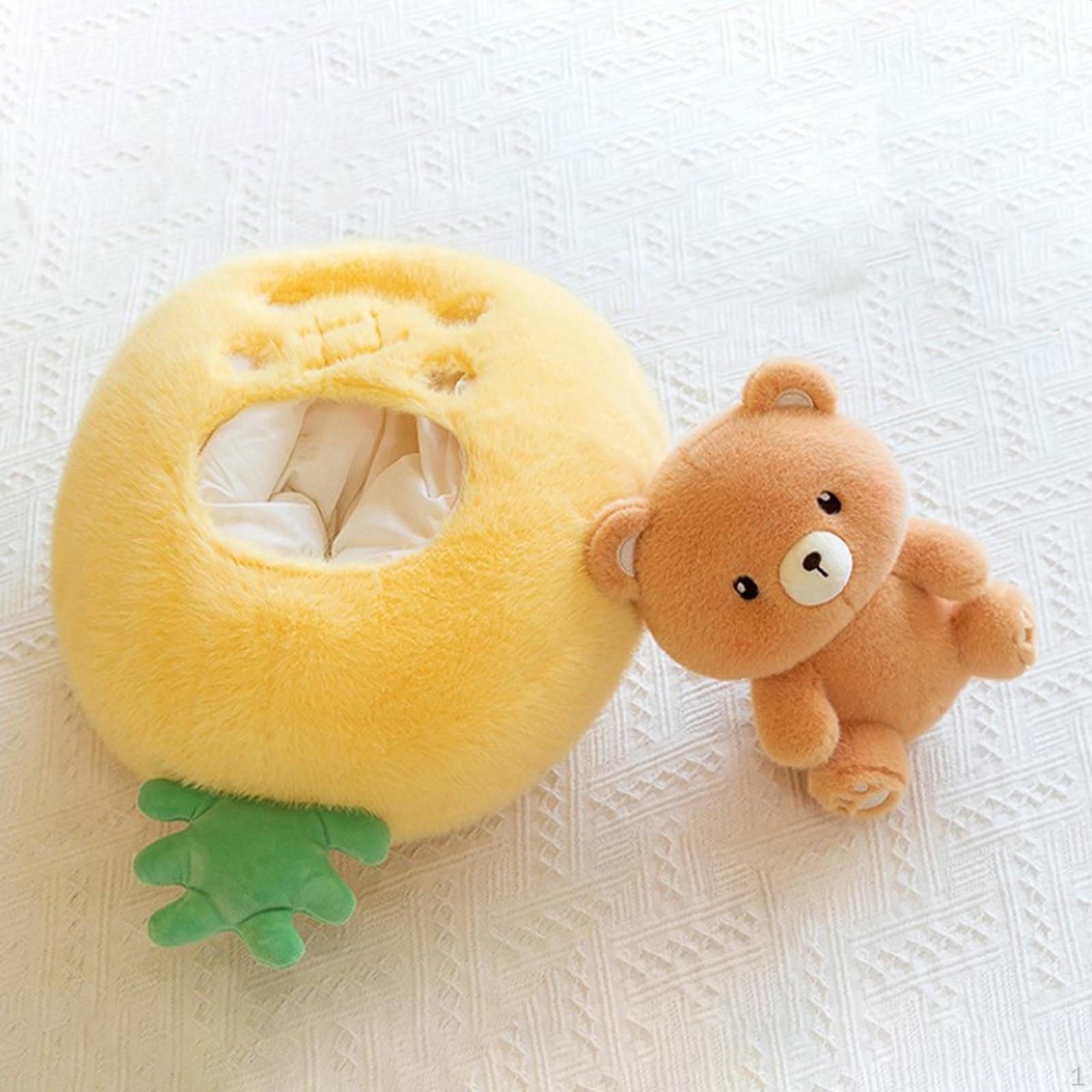 Игрушка в виде фруктового животного для использования в офисе и дома Pineapple Bear
Игрушка в виде фруктового животного для использования в офисе и дома Pineapple Bear