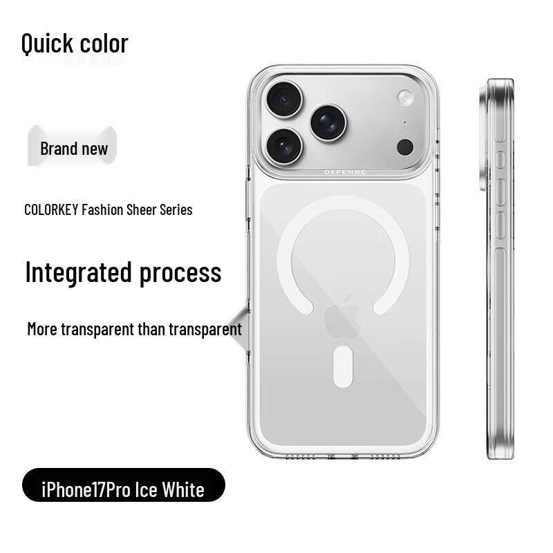 JUESE Магнитный Прозрачный Защитный Чехол для iPhone iPhone 17 Pro
JUESE Магнитный Прозрачный Защитный Чехол для iPhone iPhone 17 Pro