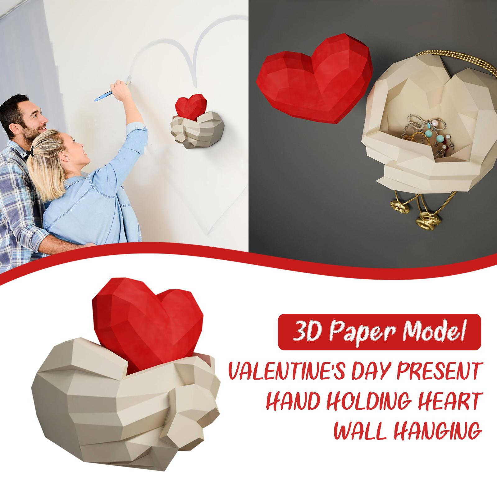 (SU)DIY 3D бумажная модель настенное украшение ручной работы настенное удержание бумажная модель сердца
(SU)DIY 3D бумажная модель настенное украшение ручной работы настенное удержание бумажная модель сердца