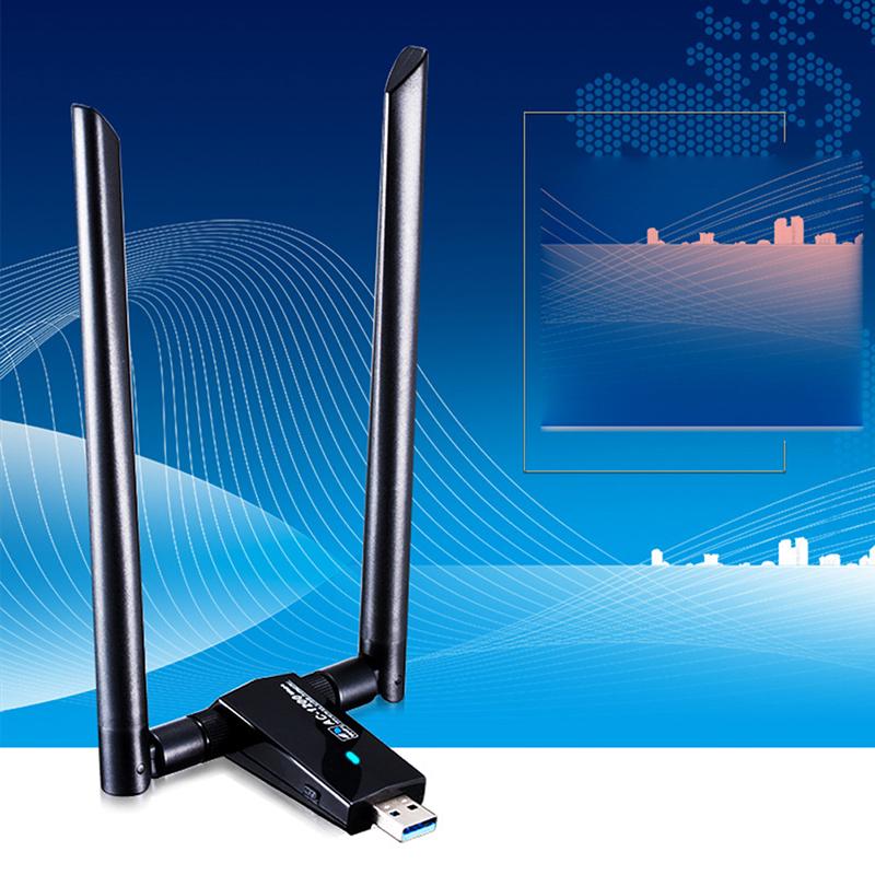 Дводіапазонна 1200 Мбіт/с карта бездротової локальної мережі Usb 3.0 Wi-Fi адаптер антена
Дводіапазонна 1200 Мбіт/с карта бездротової локальної мережі Usb 3.0 Wi-Fi адаптер антена