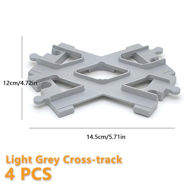Train Track Series Compatible With DUPLO 10874 10872 10882 Large Brick Accessories Straight Curved Track Expansion For Kid DIY
Train Track Series Compatible With DUPLO 10874 10872 10882 Large Brick Accessories Straight Curved Track Expansion For Kid DIY