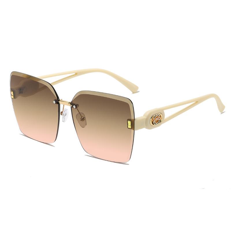 Womens Frameless Cut Edge UV Protection Sunglasses Driving Fashion Trendy Classic Sun Glasses for Women
Womens Frameless Cut Edge UV Protection Sunglasses Driving Fashion Trendy Classic Sun Glasses for Women