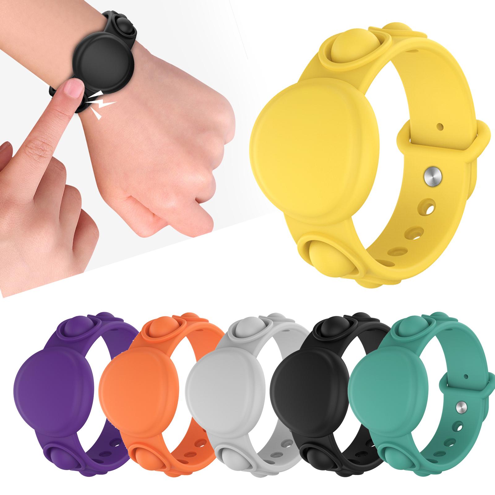 Sleeve Cover Anti-lost Finger Bubble Fidget Simple Dimple Bracelet Silicone Wristband for Airtag
Sleeve Cover Anti-lost Finger Bubble Fidget Simple Dimple Bracelet Silicone Wristband for Airtag