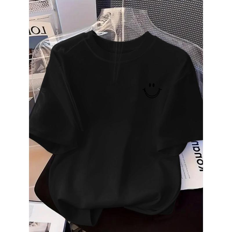 Women s Fashion Printed Tee Round Neck Short Sleeve Spring Summer Casual Everyday Top 4XL чорний
Women s Fashion Printed Tee Round Neck Short Sleeve Spring Summer Casual Everyday Top 4XL чорний