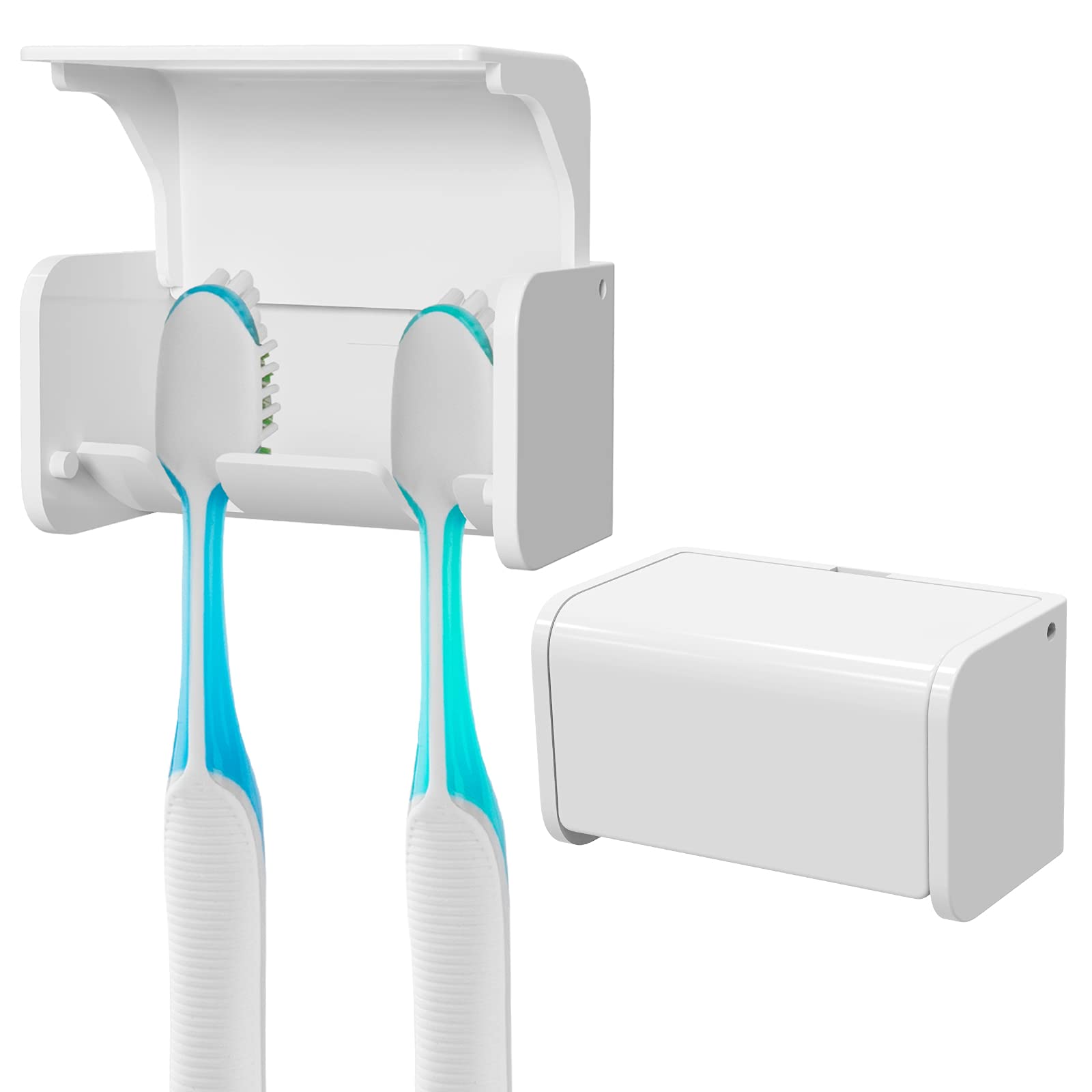 Linkidea 2 Pack держатель зубных щеток с крышкой для настенного медицинского шкафа органайзер для хранения зубных щеток с самоклеящейся пленкой
Linkidea 2 Pack держатель зубных щеток с крышкой для настенного медицинского шкафа органайзер для хранения зубных щеток с самоклеящейся пленкой