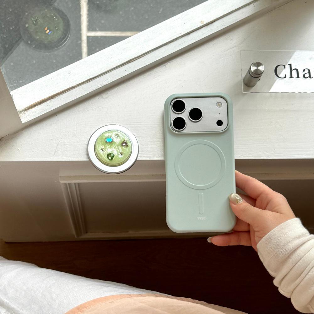 INS Creative Mint Green Gem Magnetic Phone Case for iPhone 16/17 Pro Max & Apple 15/14 with Bracket iPhone 16
INS Creative Mint Green Gem Magnetic Phone Case for iPhone 16/17 Pro Max & Apple 15/14 with Bracket iPhone 16