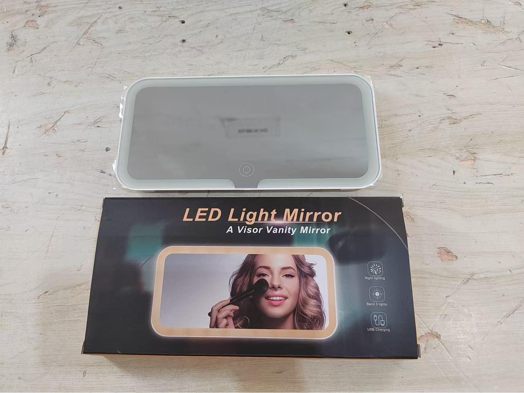 Car Sun Visor LED Makeup Mirror - Rechargeable, Universal Fit, Sun Protection Vehicle Makeup Mirror белый
Car Sun Visor LED Makeup Mirror - Rechargeable, Universal Fit, Sun Protection Vehicle Makeup Mirror белый