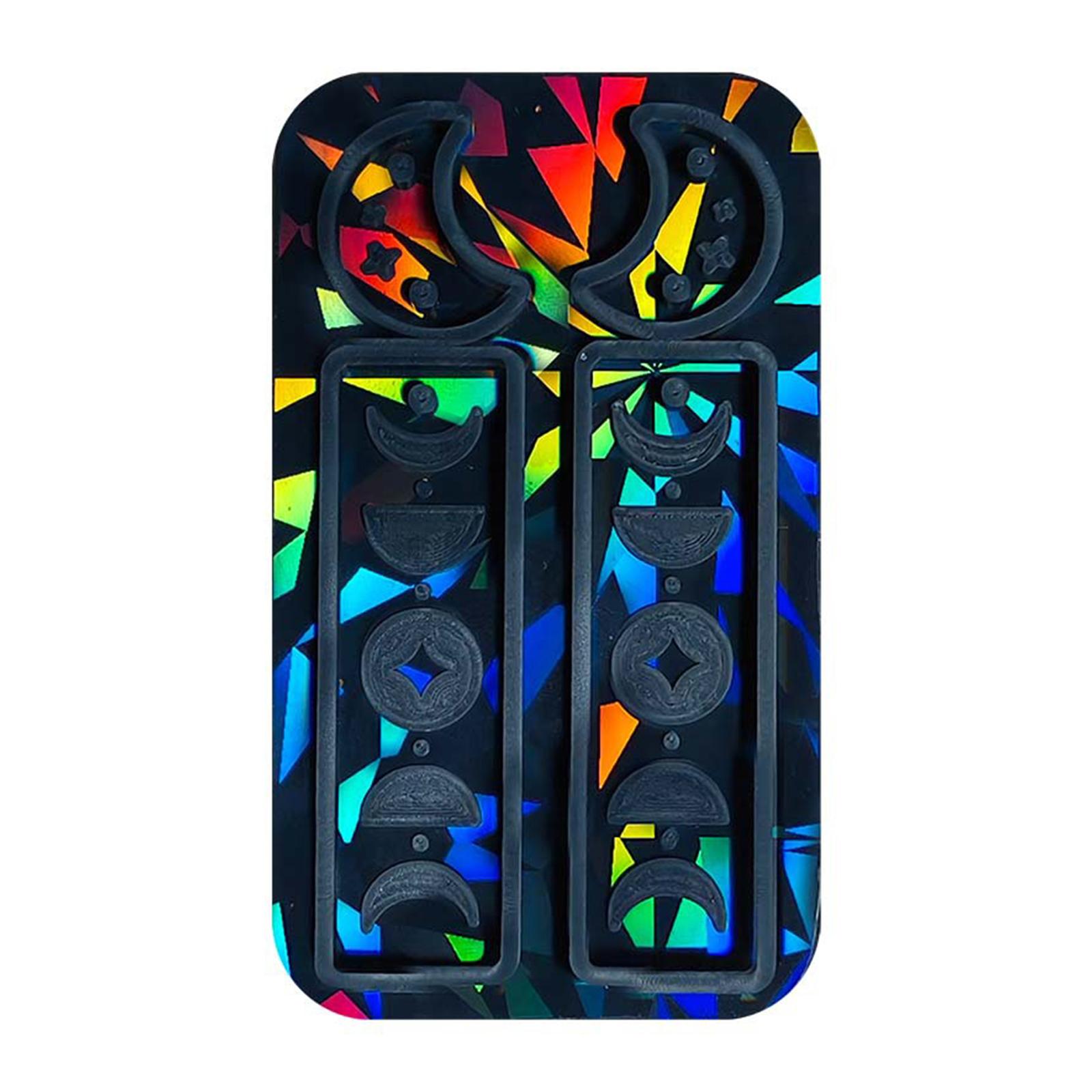 Little Moon силиконовые формы голографическая эпоксидная смола форма DIY брелок кулон форма ручной работы ювелирный инструмент легко чистить чёрный
Little Moon силиконовые формы голографическая эпоксидная смола форма DIY брелок кулон форма ручной работы ювелирный инструмент легко чистить чёрный