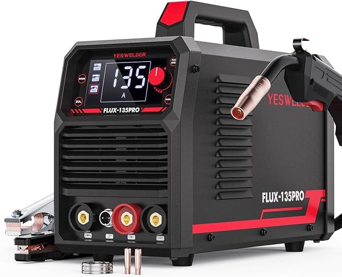 welding machine in North YESWELDER welding machine 135A TIG Large LED digital display Inverter DC welding machine MIG FLUX welding machine 100v чорний
welding machine in North YESWELDER welding machine 135A TIG Large LED digital display Inverter DC welding machine MIG FLUX welding machine 100v чорний