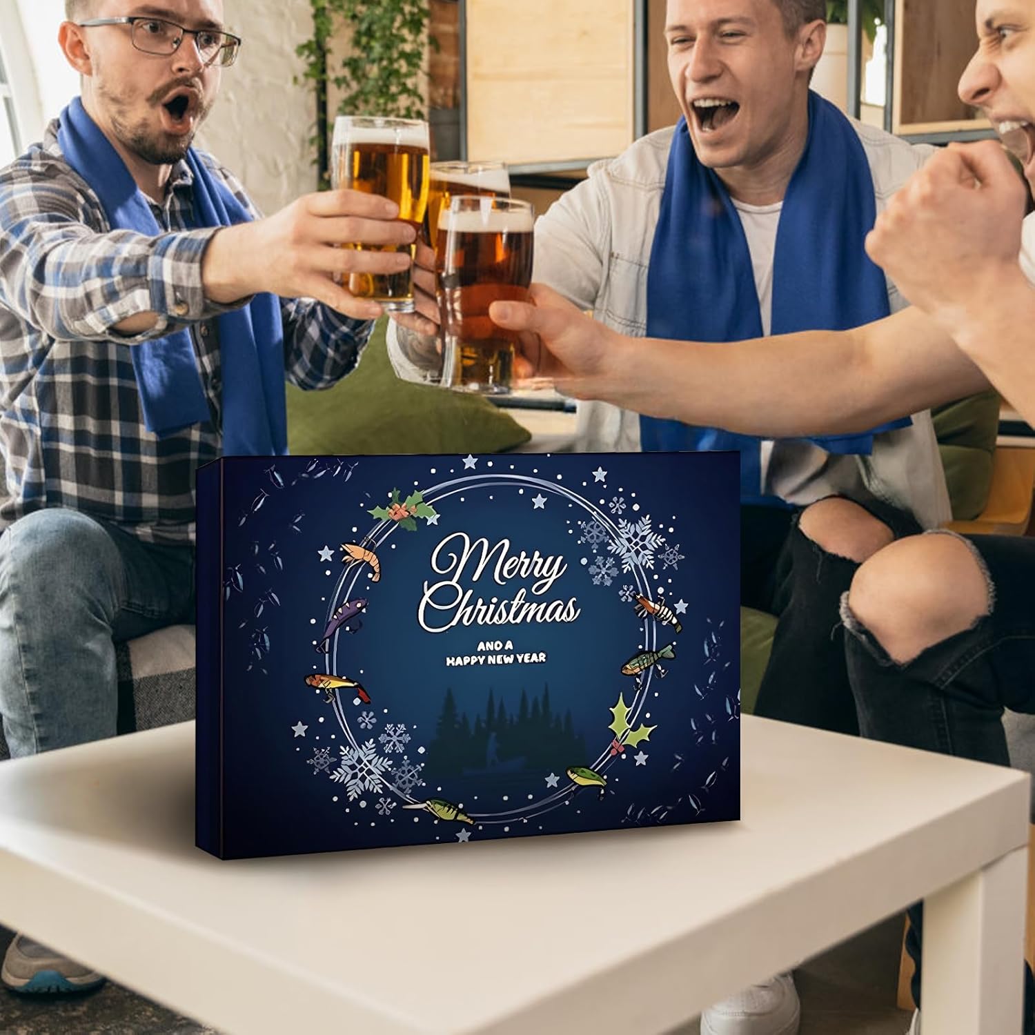 Рождественский рыболовный адвент-календарь 2024, 24 дня сюрпризов, отсчет, набор рыболовных снастей, сюрприз, рождественская слепая коробка, подарок для отца
Рождественский рыболовный адвент-календарь 2024, 24 дня сюрпризов, отсчет, набор рыболовных снастей, сюрприз, рождественская слепая коробка, подарок для отца