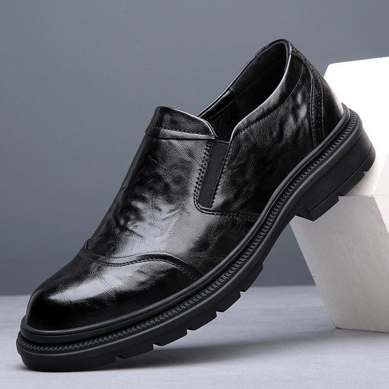 Factory direct sales retro British men s shoes business casual dress leather shoes one pedal fashion men s shoes 38 чёрный
Factory direct sales retro British men s shoes business casual dress leather shoes one pedal fashion men s shoes 38 чёрный
