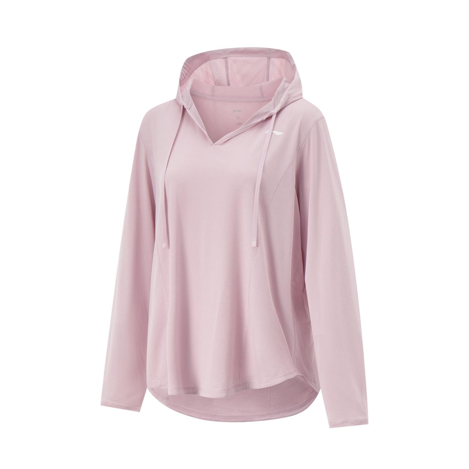 Li-Ning Comfortable Casual Simple Hooded Loose Ice Silk Quick-Dry Long Sleeve T-Shirt Women Tops Milk-Stone-Pink AAEV014-3 XXL
Li-Ning Comfortable Casual Simple Hooded Loose Ice Silk Quick-Dry Long Sleeve T-Shirt Women Tops Milk-Stone-Pink AAEV014-3 XXL
