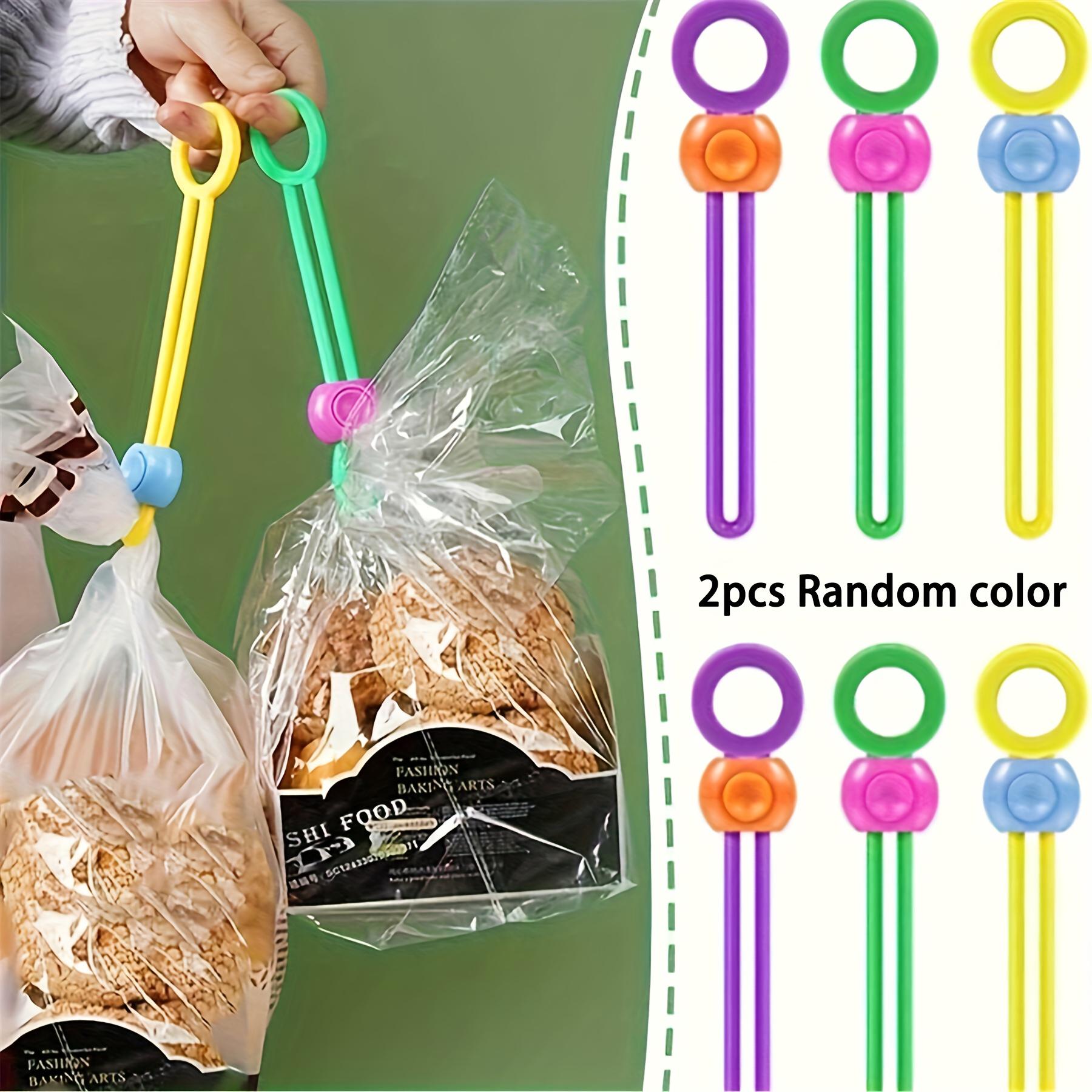 Set of 2/4 Multi-Color Food Sealing Clips - Reusable Plastic Bag Ties to Keep Freshness, Kitchen Storage Additions 2pcs
Set of 2/4 Multi-Color Food Sealing Clips - Reusable Plastic Bag Ties to Keep Freshness, Kitchen Storage Additions 2pcs