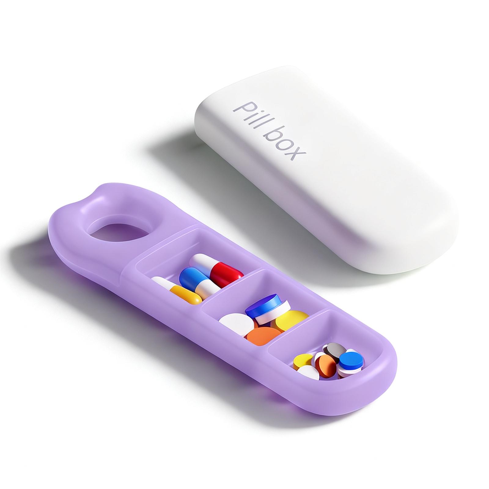 3 Compartment Portable Pill Box Mini Travel Medicine Organizer with Sealed Lid for Pill Vitamin Tablet Storage
3 Compartment Portable Pill Box Mini Travel Medicine Organizer with Sealed Lid for Pill Vitamin Tablet Storage