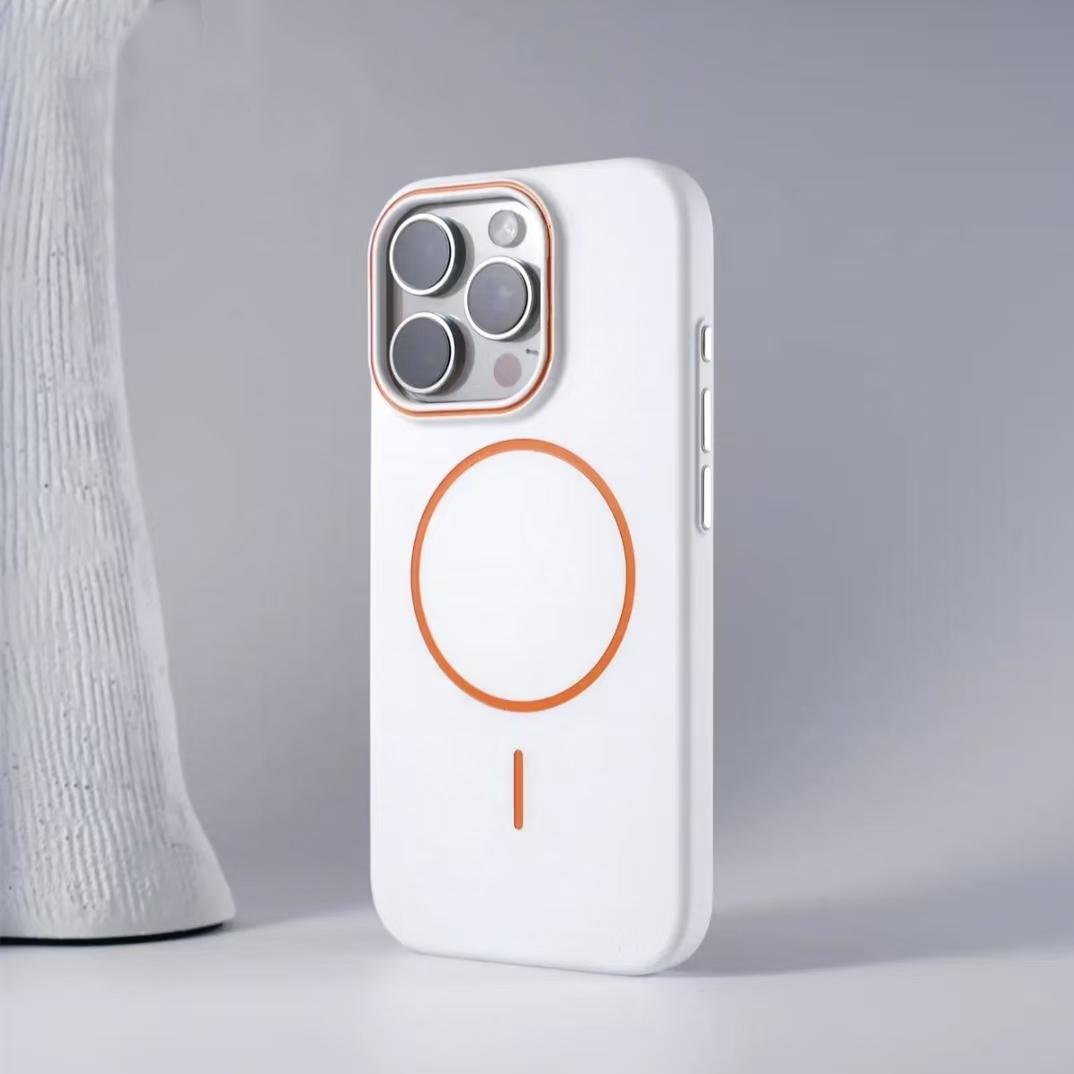 Ультратонкий простой чехол Magsafe для iPhone 16 15 14 Plus 13 12 Pro Max, матовый, с цветными акцентами, для защиты линз, с поддержкой беспроводной зарядки, жесткий ПК-чехол For iPhone 15 Pro Max
Ультратонкий простой чехол Magsafe для iPhone 16 15 14 Plus 13 12 Pro Max, матовый, с цветными акцентами, для защиты линз, с поддержкой беспроводной зарядки, жесткий ПК-чехол For iPhone 15 Pro Max