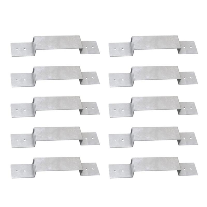 Set of 10 Fence Post Fixing Fence Post Mounting Fence Panel Security Bracket Prevent Rattling & Improve Security 1
Set of 10 Fence Post Fixing Fence Post Mounting Fence Panel Security Bracket Prevent Rattling & Improve Security 1