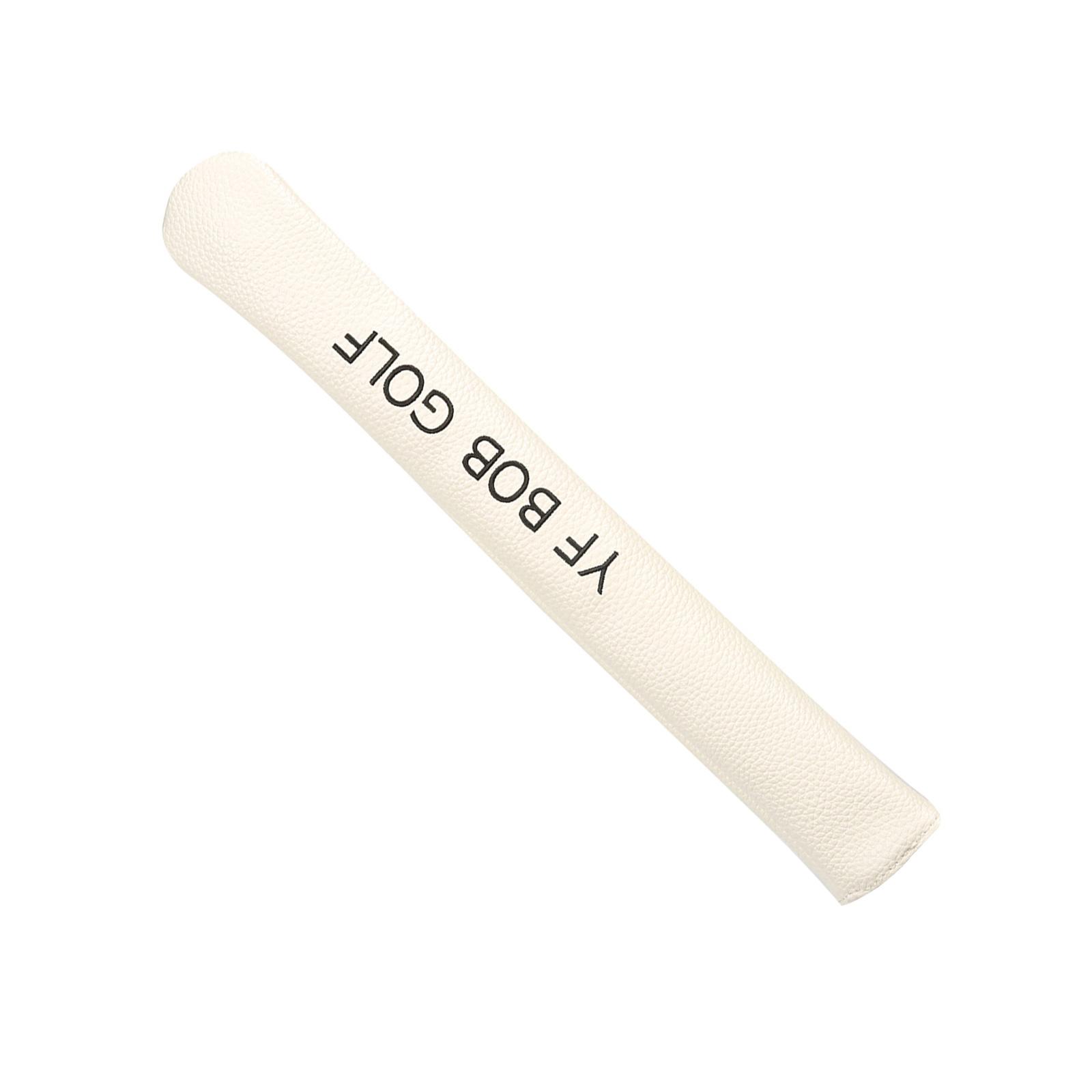 PU Leather Golf Alignment Stick Protective Cover Case Golf Alignment Head Cover Holder Hold Golf Sticks for Men Women білий
PU Leather Golf Alignment Stick Protective Cover Case Golf Alignment Head Cover Holder Hold Golf Sticks for Men Women білий