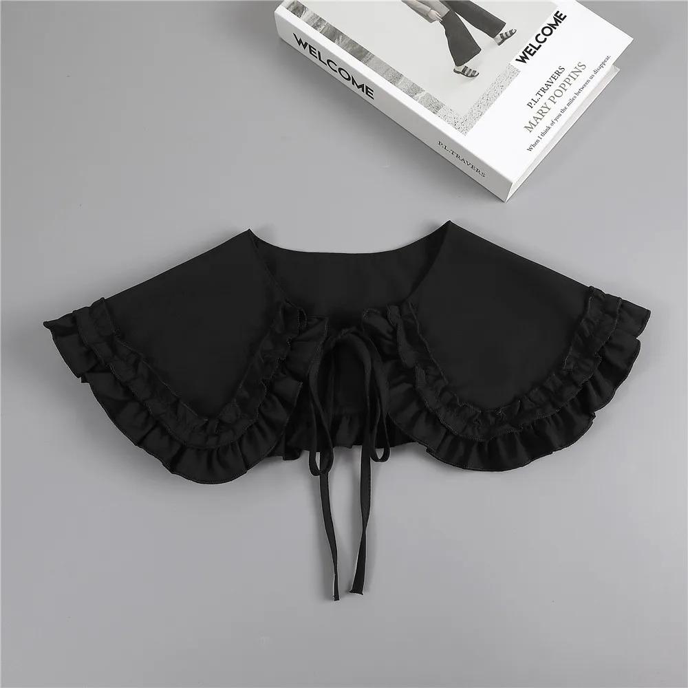 Perfect Match Solid Color Women Chiffon Stand Fake Collar Adult Detachable Lace False Collar Shirt Blouse Top Neckwear Clothes Accessories
Perfect Match Solid Color Women Chiffon Stand Fake Collar Adult Detachable Lace False Collar Shirt Blouse Top Neckwear Clothes Accessories