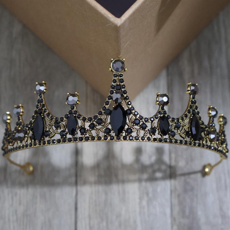 European and American Bridal Crown Tiara Hair Accessories Rhinestone Fashion Queen Wedding Accessories Princess Ball Crown Headband
European and American Bridal Crown Tiara Hair Accessories Rhinestone Fashion Queen Wedding Accessories Princess Ball Crown Headband