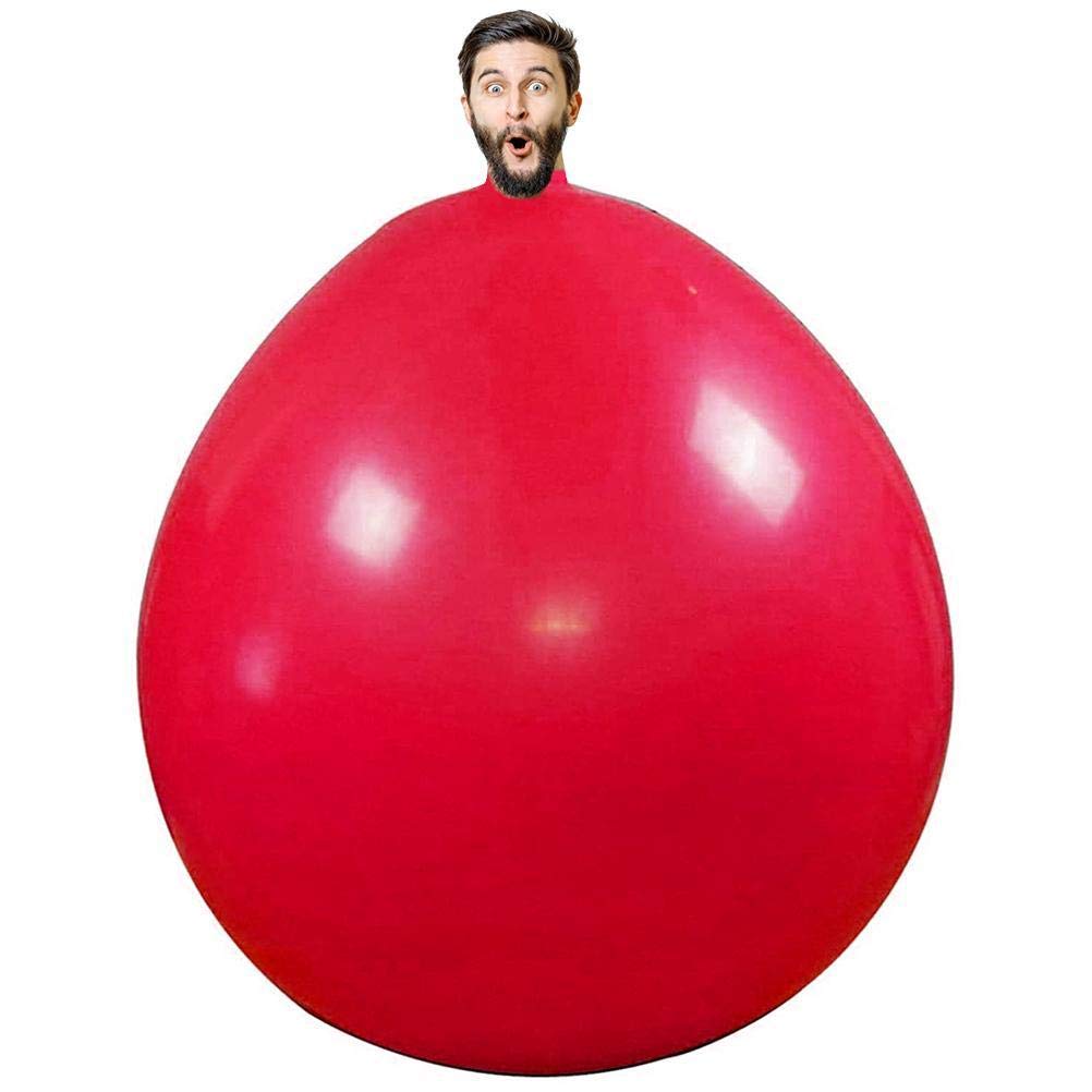 72 Inch Giant Human Balloon Round Climb Balloon Thick Latex Balloon for Wedding Birthday Event Decoration J-ouuo (Red) красный
72 Inch Giant Human Balloon Round Climb Balloon Thick Latex Balloon for Wedding Birthday Event Decoration J-ouuo (Red) красный