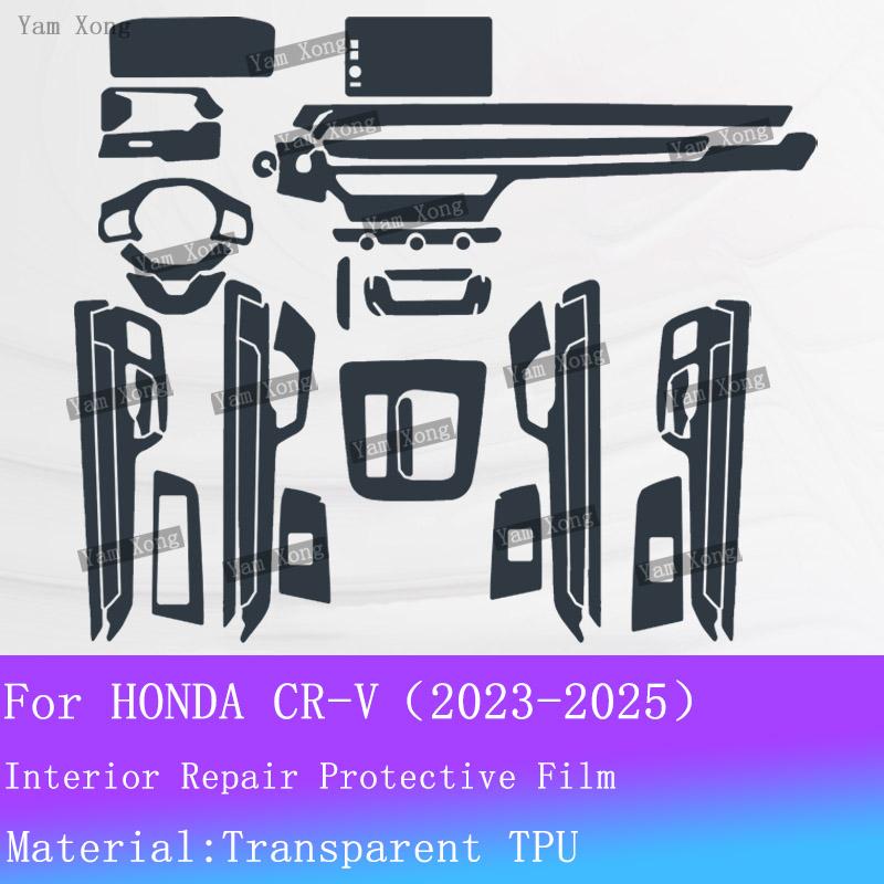 For HONDA CR-V CRV Car Panel Film Full set interior film Dashboard Transparent Protective Sticker navigation Anti-Scratch Film For RHD
For HONDA CR-V CRV Car Panel Film Full set interior film Dashboard Transparent Protective Sticker navigation Anti-Scratch Film For RHD