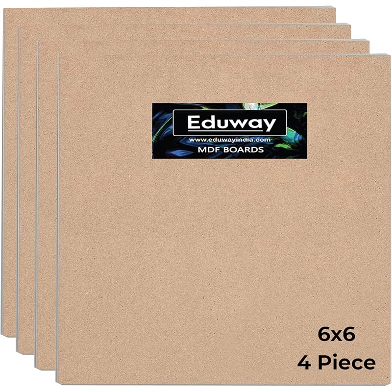 Eduway A2 Mdf Board Board Wood Sheet For Craft Art - 6X6 Inch, 4Mm Thick, Pack Of 4 - Premium Pine Cardboard For Artists 4 коричневый
Eduway A2 Mdf Board Board Wood Sheet For Craft Art - 6X6 Inch, 4Mm Thick, Pack Of 4 - Premium Pine Cardboard For Artists 4 коричневый
