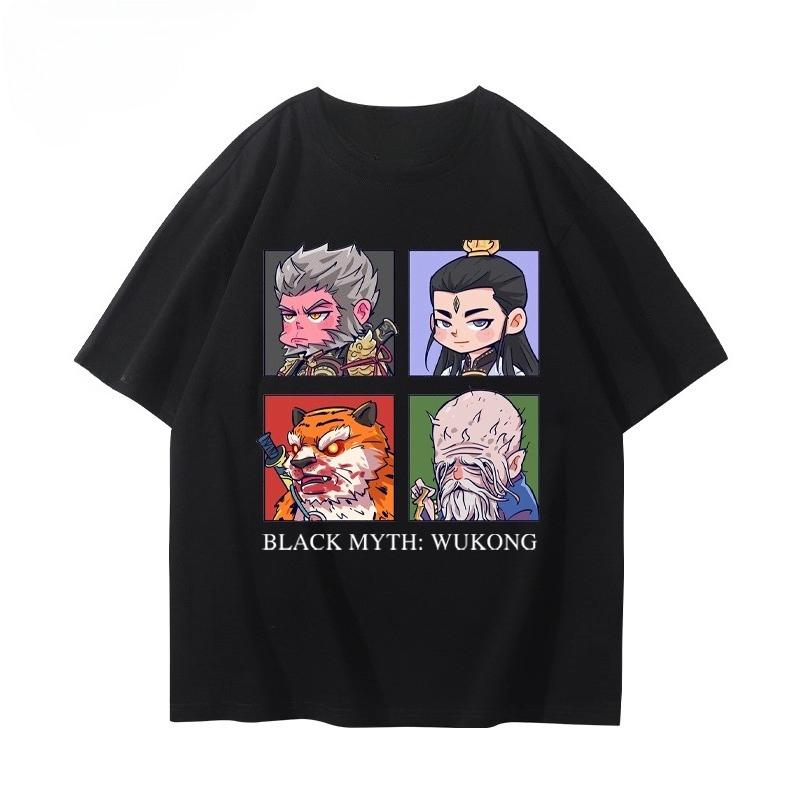 Black Myth WuKong T-shirt Gamer Cotton Crewneck Unique Harajuku Hot Sale Fashion Funny Short Sleeve Printed Goth Y2k Clothes 5XL різнокольоровий
Black Myth WuKong T-shirt Gamer Cotton Crewneck Unique Harajuku Hot Sale Fashion Funny Short Sleeve Printed Goth Y2k Clothes 5XL різнокольоровий