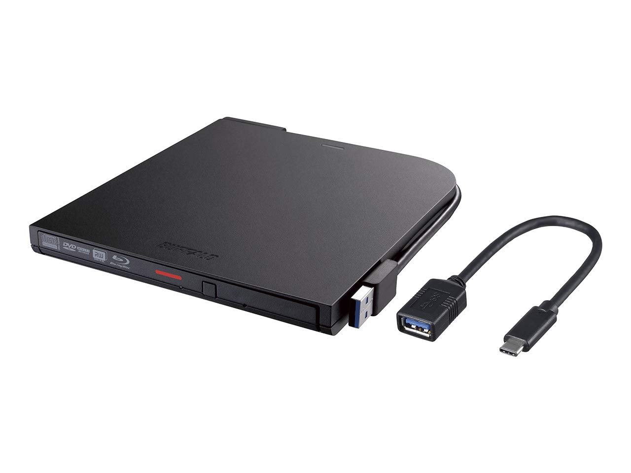 BUFFALO BDXL Compatible USB Portable Drive Slim Type Black 3.0 Blu-ray BRXL-PT6U3-BKD чорний
BUFFALO BDXL Compatible USB Portable Drive Slim Type Black 3.0 Blu-ray BRXL-PT6U3-BKD чорний