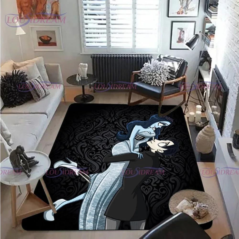 Cartoon Corpse Bride Print Area Rugs Non-Slip Floor Mat Doormats Butterfly Decor Carpet for Bedroom Halloween Mat Throw Rugs
Cartoon Corpse Bride Print Area Rugs Non-Slip Floor Mat Doormats Butterfly Decor Carpet for Bedroom Halloween Mat Throw Rugs