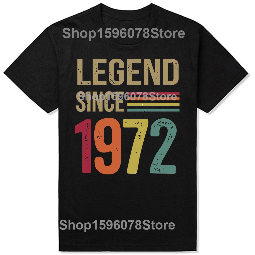1972 54 Year Old Gifts Legend Since 54th Birthday T Shirt Harajuku High Quality Tshirt Personalized ONeck Unisex Clothing 4XL
1972 54 Year Old Gifts Legend Since 54th Birthday T Shirt Harajuku High Quality Tshirt Personalized ONeck Unisex Clothing 4XL