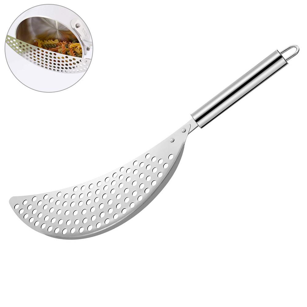 Stainless Steel Pot Strainer Drainer with Handle Water Filtering Rack Kitchen Gadgets Tools
Stainless Steel Pot Strainer Drainer with Handle Water Filtering Rack Kitchen Gadgets Tools