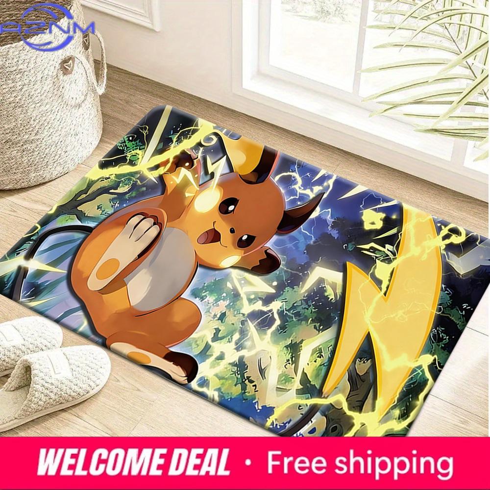 Pokemon Raichu Electric Power Print Non-slip Doormat, Soft Absorbent Floor Rug for Home Decor 40cm x 60cm
Pokemon Raichu Electric Power Print Non-slip Doormat, Soft Absorbent Floor Rug for Home Decor 40cm x 60cm