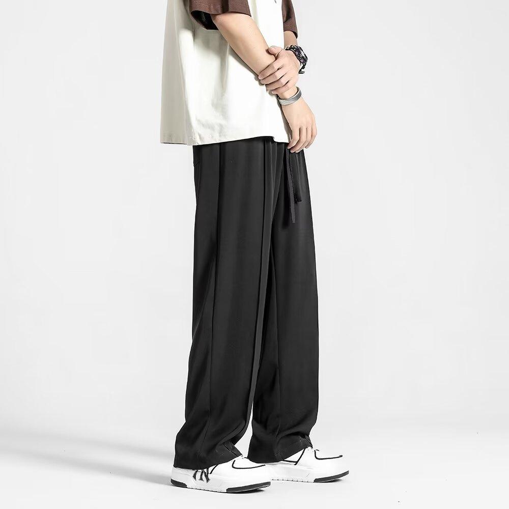 Ice Silk Pants Men s Summer Thin Drape Wide-leg Trousers Loose Straight Casual Trousers 3XL
Ice Silk Pants Men s Summer Thin Drape Wide-leg Trousers Loose Straight Casual Trousers 3XL