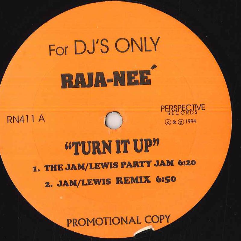 12inch Record RAJA-NE - Turn It Up RN411 Perspective Rec 1994 US Rap & Hip-Hop/R&B Used
12inch Record RAJA-NE - Turn It Up RN411 Perspective Rec 1994 US Rap & Hip-Hop/R&B Used